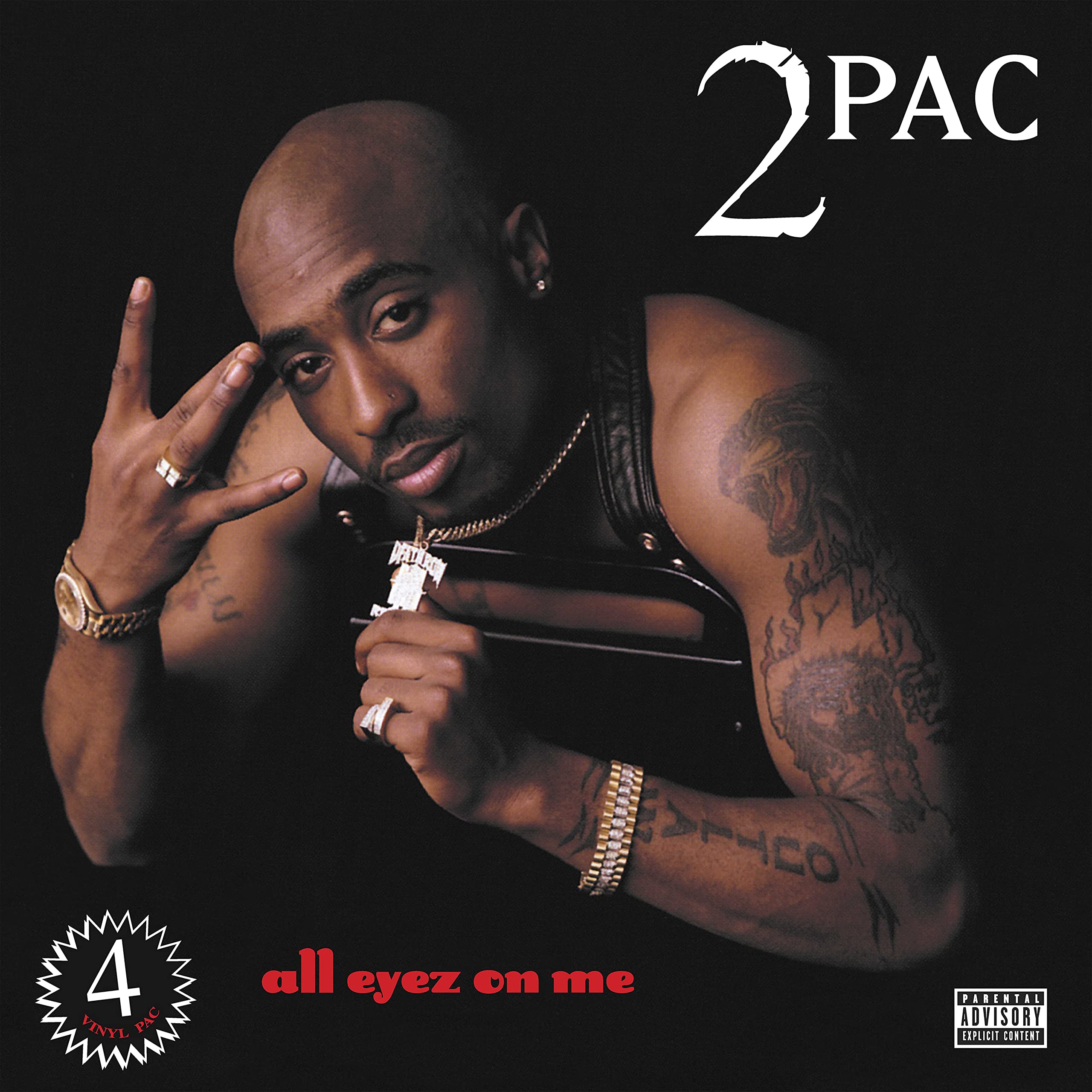 2Pac☆All Eyez On Me USオリジナル 4LP All Eyez On Me [4 LP]: Amazon.com.br: CD e Vinil